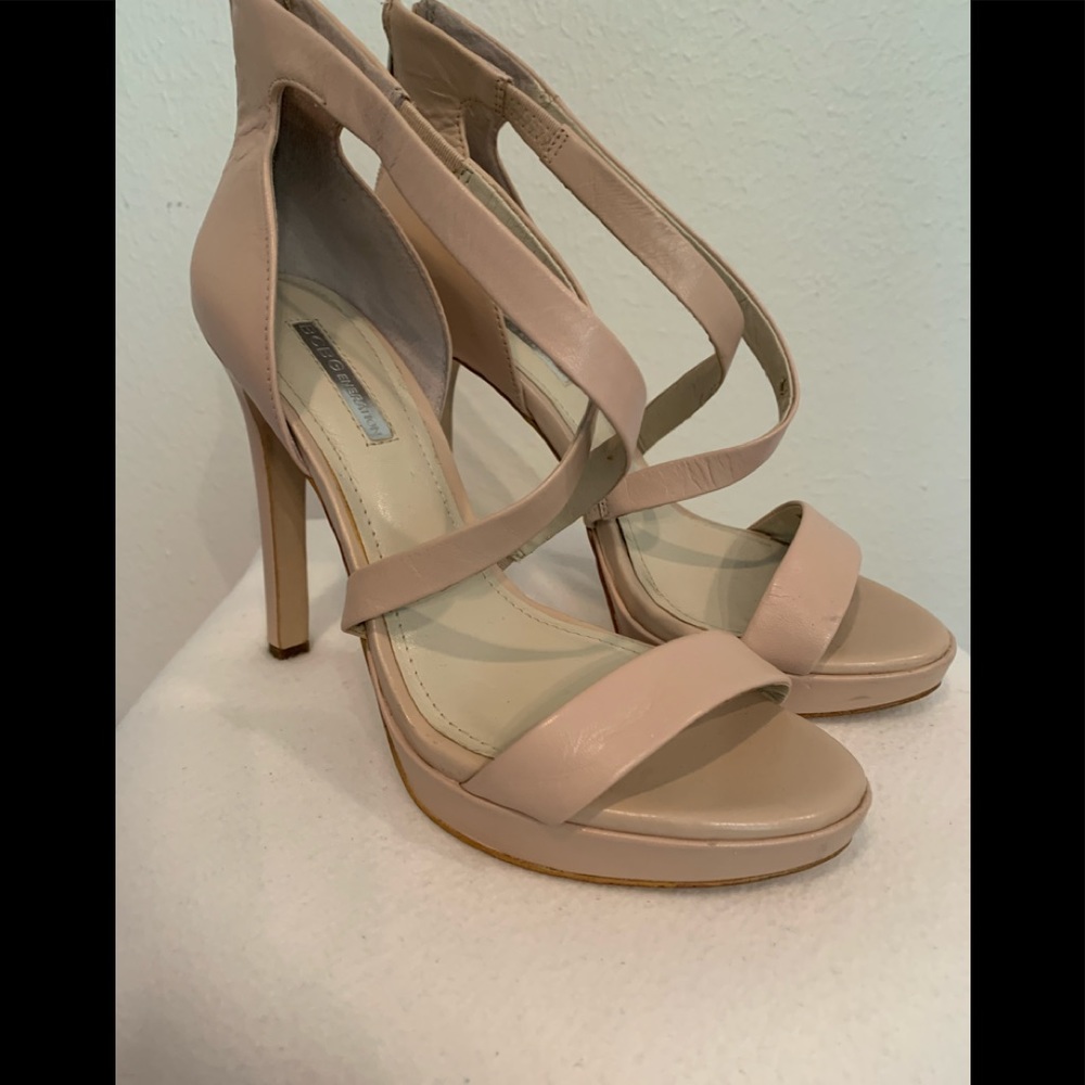 BCBGENERATION pale pink high heel sandals